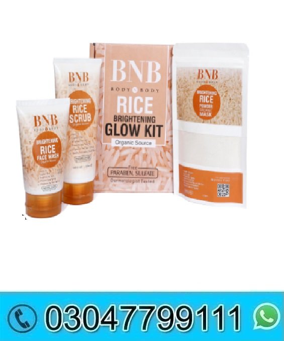 BNB Rice Brightening Glow Kit in Pakistan