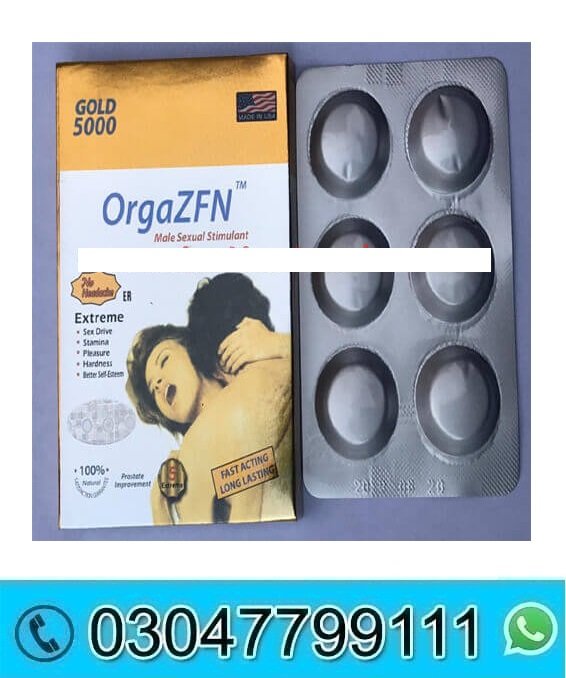Gold 5000 Orgazfn male Tablets