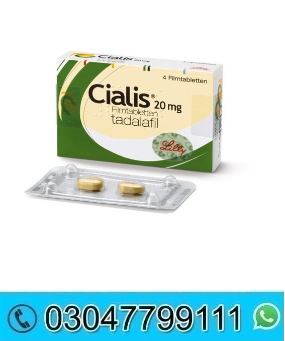 Lilly Icos Cialis 20mg tablets in Pakistan