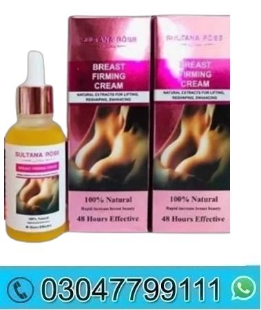 Sultana Rose Breast Firming Cream in Pakistan