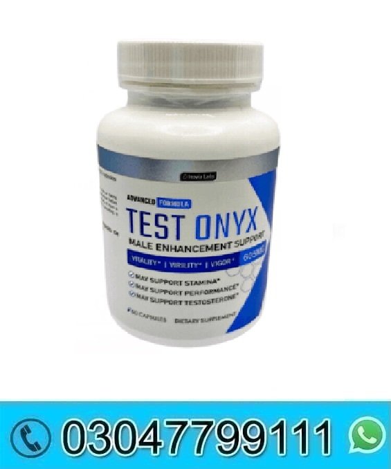 Test Onyx Capsules in Pakistan