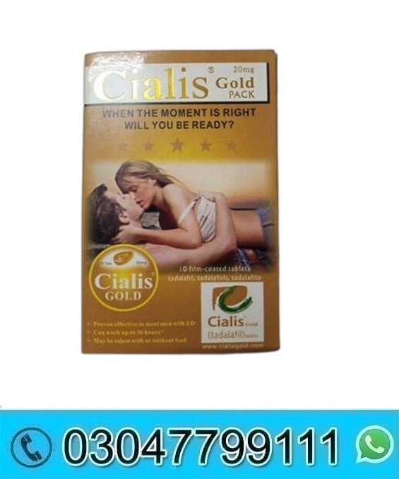 Cialis Gold 20mg Tablets in Pakistan