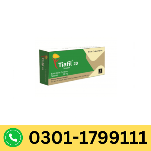 Tiafil Tadalafil 20mg Tablets in Pakistan
