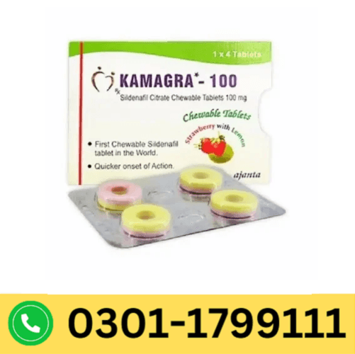 Kamagra 100mg Chewable in Pakistan