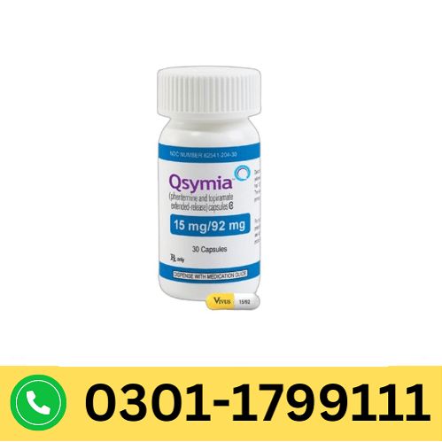 Original Qsymia Capsules 15mg/92mg in Pakistan