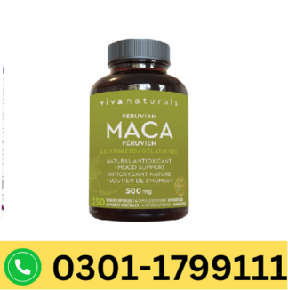 Viva Naturals Peruvian Maca Powder Capsules