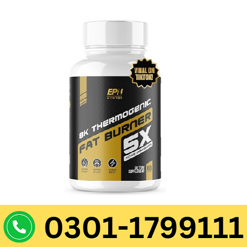 EPN 8k Thermogenic Energy Burn 5x 60 Capsules