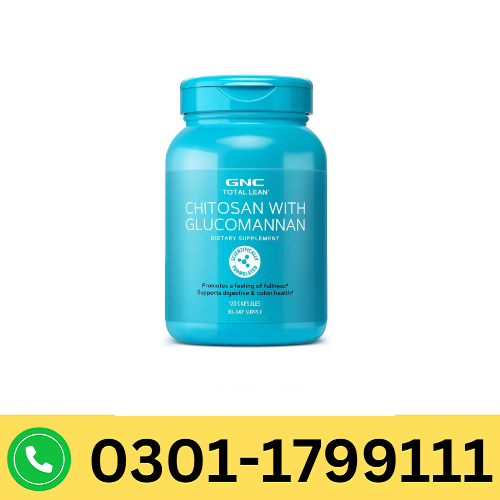 GNC Chitosan With Glucomannan 120 Capsules