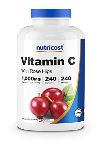 Nutricost Vitamin C with Rose Hips 1025mg