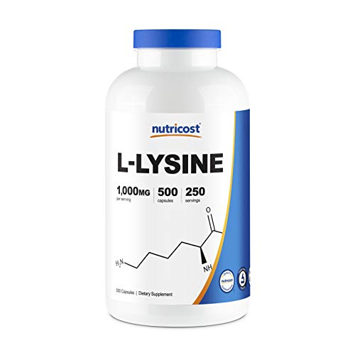 Nutricost L-Lysine 1000mg 500 Capsules in Pakistan